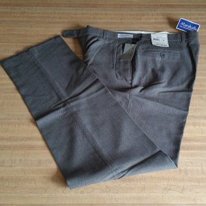 MaranZone Men's New Gray Unhemmed Pants - Size 36